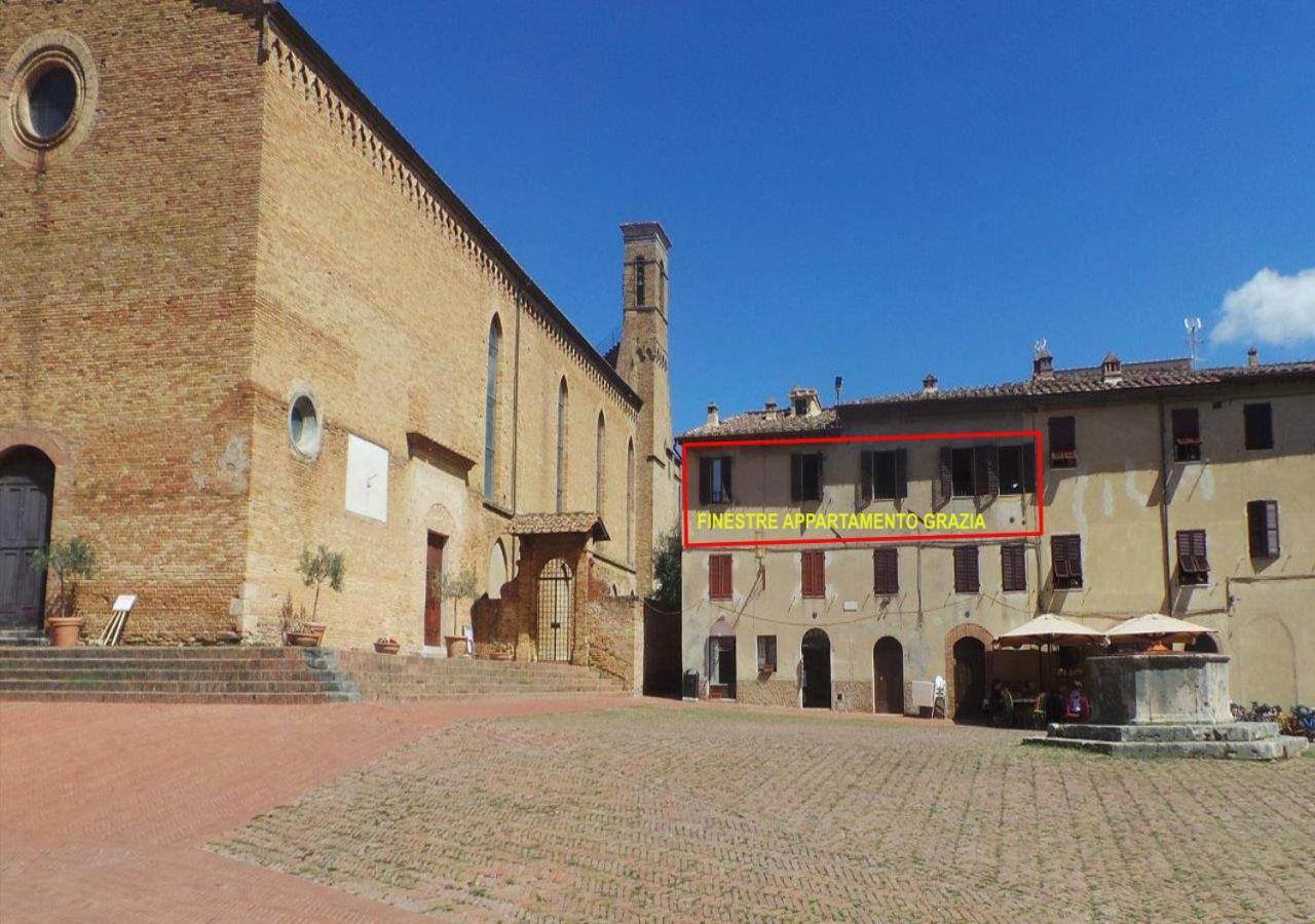 Caratteristico Appartamento Grazia Centro Storico San Gimignano Eksteriør bilde